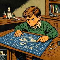 Illustration représentant une construction progressive, symbole d’un démarrage simple et réfléchi en investissement.